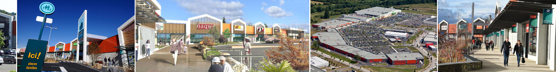 Centre commercial family village à Limoges